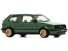 Pop Race Volkswagen Golf Gti Mk2 Green 1/64 Diecast Model Car By