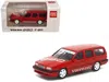 Pop Race Volvo 850 T-5r Estate Wagon "prototype" Red 1/64 Diecast Model Car By
