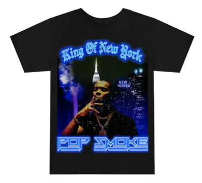 Pre-owned Pop Smoke Men's  King Of New York T-shirt In Black