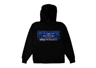 Pre-owned Pop Smoke Men's  X Vlone Armed And Dangerous Hoodie In Black