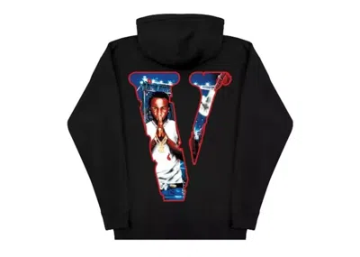 Pre-owned Pop Smoke Men's  X Vlone City Hoodie In Black