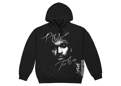 Pre-owned Pop Smoke Men's  X Vlone Faith Hoodie In Black