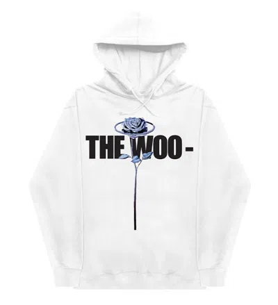 Pre-owned Pop Smoke Men's  X Vlone The Woo Hoodie In White