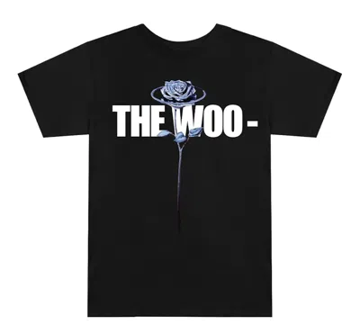 Pre-owned Pop Smoke Men's  X Vlone The Woo T-shirt In Black