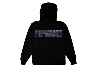 Pre-owned Pop Smoke Men's  X Vlone Wraith Hoodie In Black