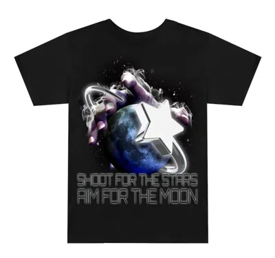 Pre-owned Pop Smoke Men's  X Who Decides War Infinite Reach T-shirt In Black