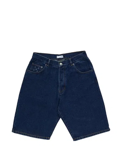 Pop Trading Company 데님 쇼츠 In Blue