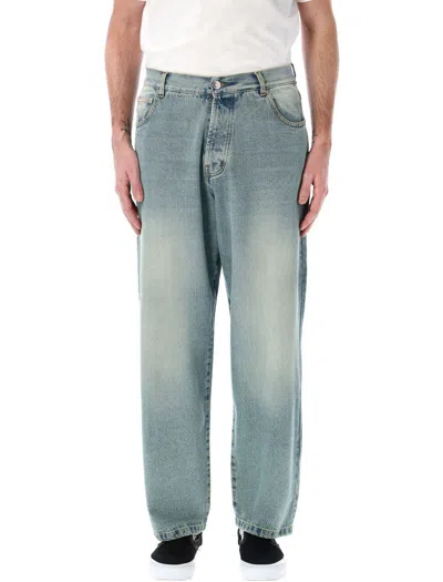Pop Trading Company Pop Trading Company Drs Denim Pant In Blue
