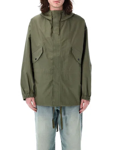 Pop Trading Company Pop Trading Company Fish Tale Parka Jacket In Green
