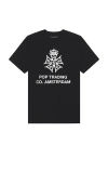 Pop Trading Company Four Days Tee In Black