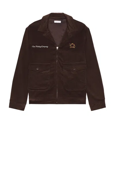 Pop Trading Company Full Zip Jacket In Delicioso