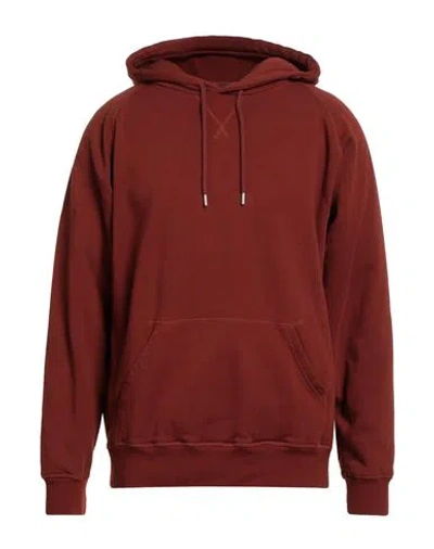 Pop Trading Company Pop Trading Company Man Sweatshirt Rust Size Xl Cotton In Red