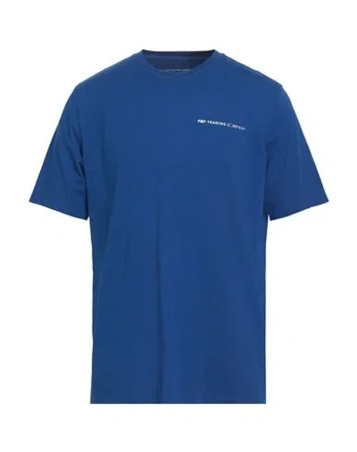 Pop Trading Company Pop Trading Company Man T-shirt Bright Blue Size Xl Cotton