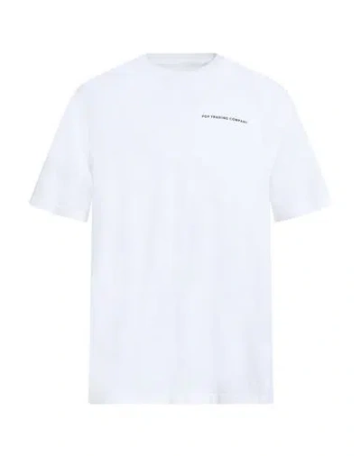 Pop Trading Company Pop Trading Company Man T-shirt White Size Xl Cotton