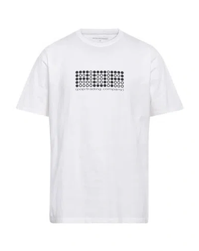 Pop Trading Company Pop Trading Company Man T-shirt White Size Xl Cotton