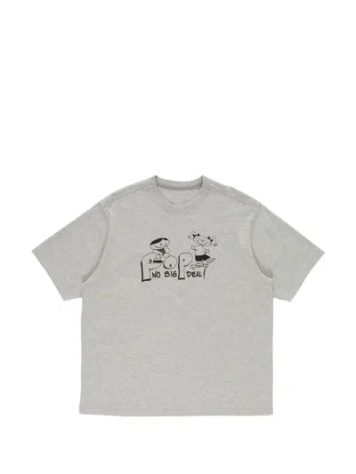 Pop Trading Company No Deal T-shirt In Gray