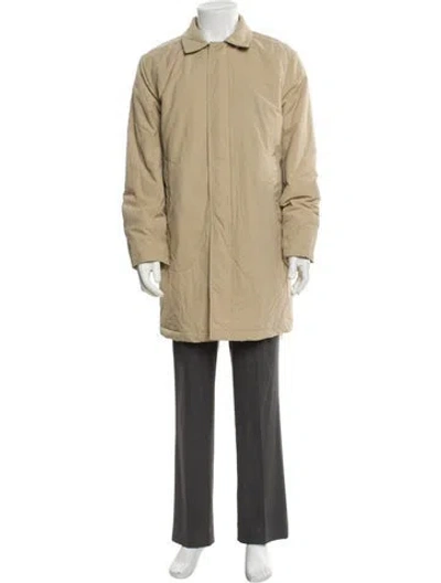Pre-owned Pop Trading Company Overcoat In Neutral