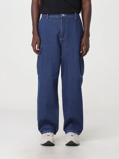 Pop Trading Company Hose Pop Trading Company Herren Farbe Blau In Blue
