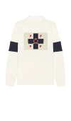 Pop Trading Company Rugby Polo In White