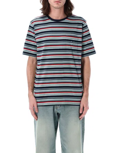 Pop Trading Company Pop Trading Company Pop Striped Pocket T-shirt