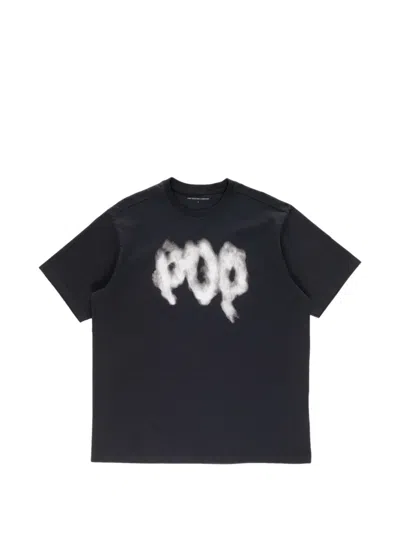 Pop Trading Company Short-sleeve T-shirt In Black