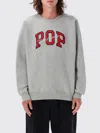 Pop Trading Company Pop Trading Company Pop Crewneck In Grau