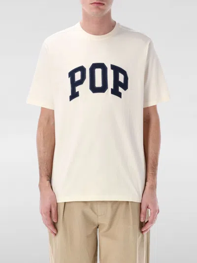 Pop Trading Company T-shirt Pop Trading Company Men Color Beige