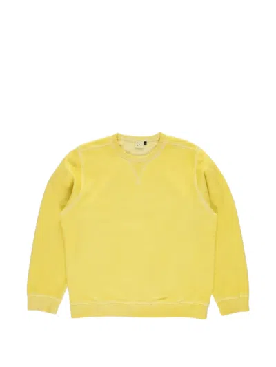 Pop Trading Company 로고 크루넥 스웨트셔츠 In Yellow