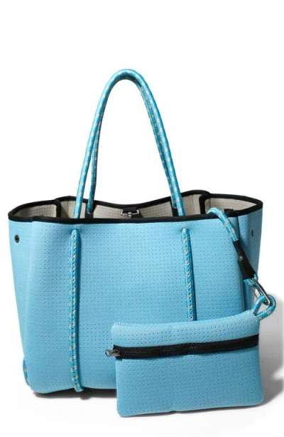 Pop Ups Brand Everyday Neoprene Tote In Blue