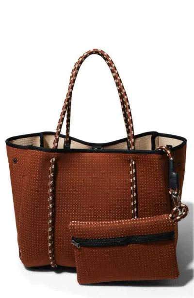 Pop Ups Brand Everyday Neoprene Tote In Brown