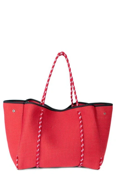 Pop Ups Brand Everyday Neoprene Tote In Red