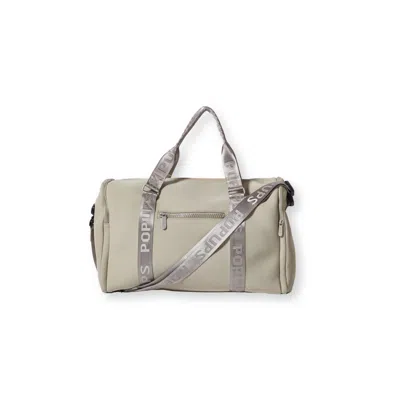 Pop Ups Brand Grey Weekender Taupe In Gray