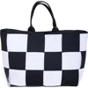 Pop Ups Brand Icon Water Resistant Woven Neoprene Tote Bag In Multi