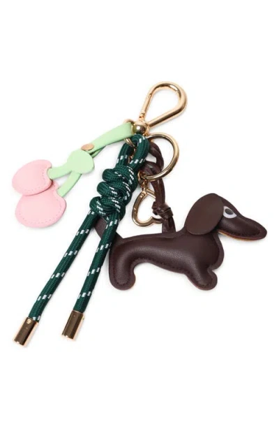 Pop Ups Brand Key Chain With Charms In Multi