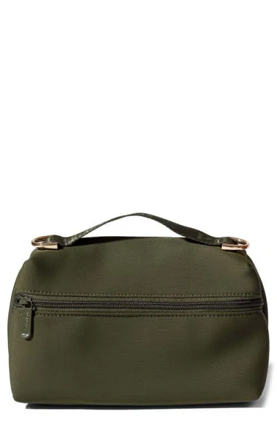 Pop Ups Brand Vanity Neoprene Clutch In Safari Green