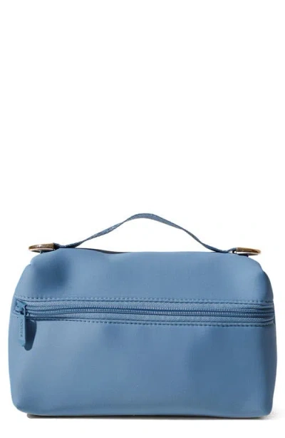 Pop Ups Brand Vanity Neoprene Clutch In Stormy Blue