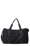 Pop Ups Brand Weekend Neoprene Duffel Bag In Black
