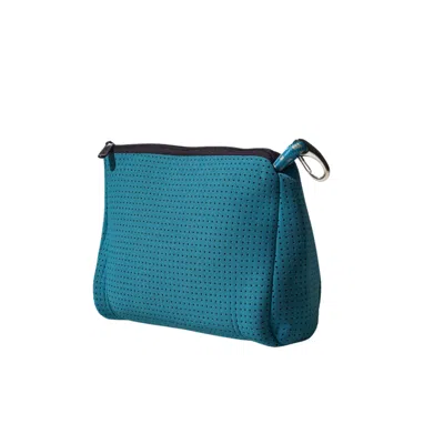 Pop Ups Brand Women's Blue Essential Pouch Teal