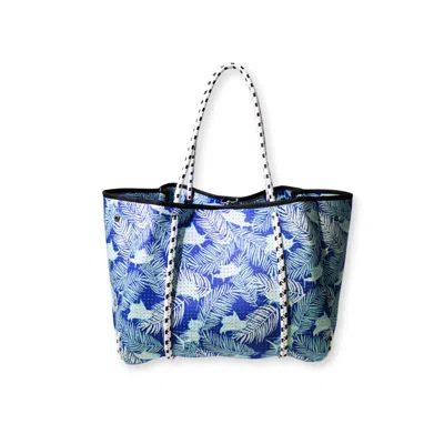 Pop Ups Brand Women's Blue Guy Harvey X Popups Brand Everyday Tote Sailfish Palm
