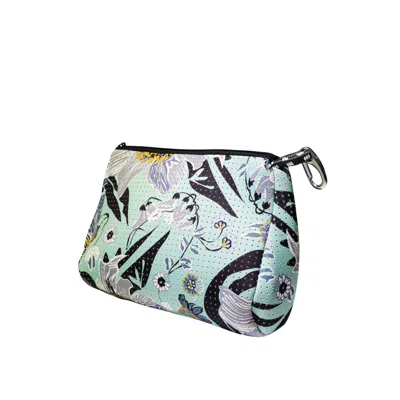 Pop Ups Brand Women's Essential Pouch Blossom Mint In Green