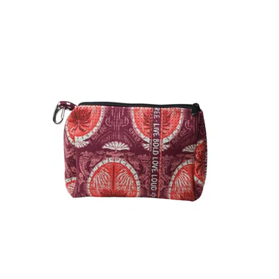 Pop Ups Brand Women's Essential Pouch Pop Ups Scraf Red