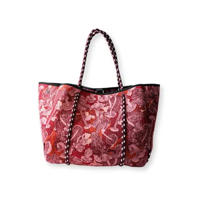 Pop Ups Brand Women's Everyday Tote Shrooms Red