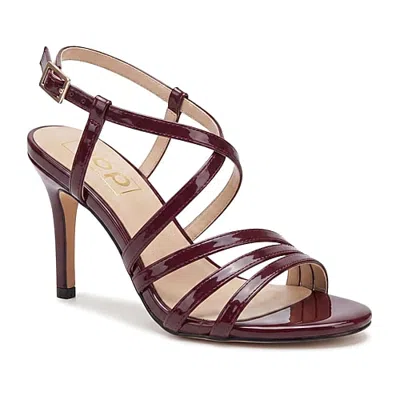 Pop Womens Cesilla Heeled Sandals In Red