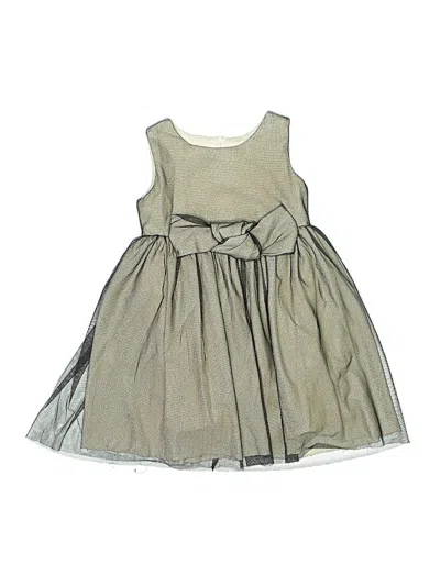 Pre-owned Popatu Kids' Dress In Gray
