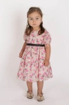 Popatu Floral Print Dress In Pink