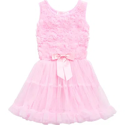 Popatu Kids' Soutache Pettidress In Pink