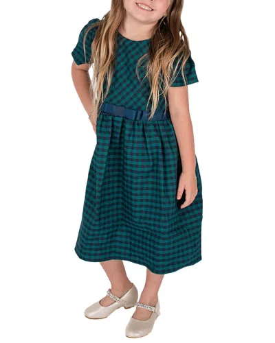 Popatu Kids' Party Dress In Blue