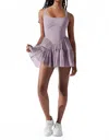 Popflex Active Corsette Piroette Dress In Lilac In Purple