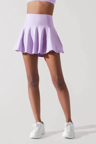 Popflex Active Twirl Skort In Digital Lavender In Multi