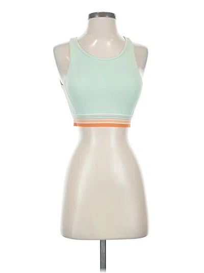 Pre-owned Popflex Sports Bra In Green